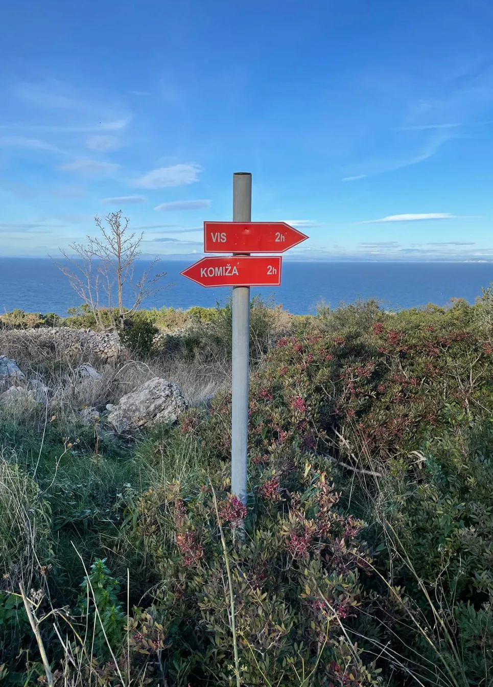trail sign